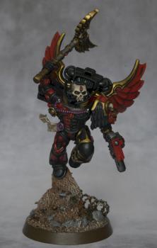 Blood Angels Chaplain with Jump Pack by Cliff1995