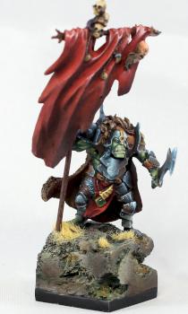 Orc standard bearer by Big L