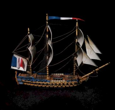 French ship of the line 1/700 by Majbach