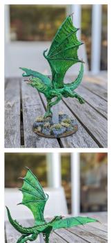 Young Green Dragon by Lovis