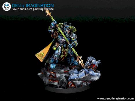 Alpharius  Primarch of the Alpha Legion by DEN of IMAGINATION