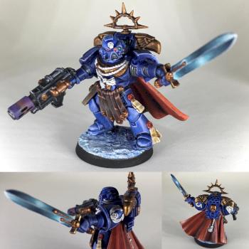 Ultramarines Commander by Sampa