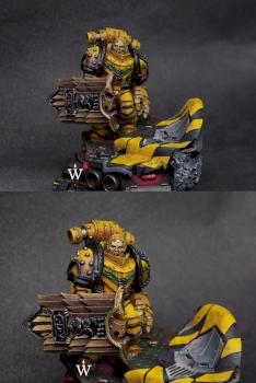 Alexis Polux 405th Captin of The Imperial Fists by WarmasterPainting