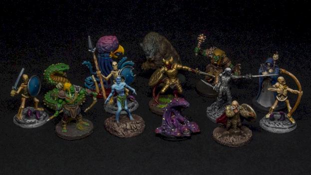 Fantasy miniatures for Pathfinder Rpg, Dungeons and Dragons by MisterSwarm