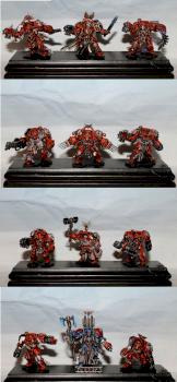 Space hulk Blood Angels part painted on commission by axia