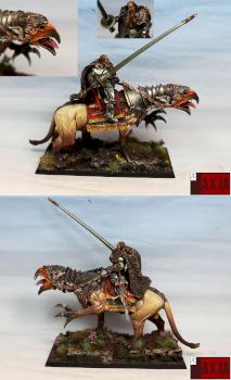 Empire general on demigryph by Forgeworld by axia