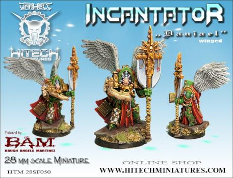 Incantator Daniael winged Hitechminiatures by hitechminiatures2