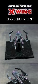 X-Wing Miniatures IG 2000 Aggressor Red by Katan the Unleashed