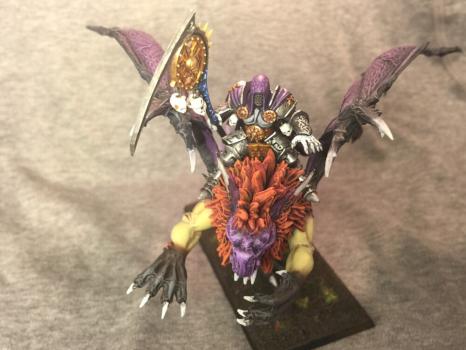 Chaos Lord on Manticore by seaside2100