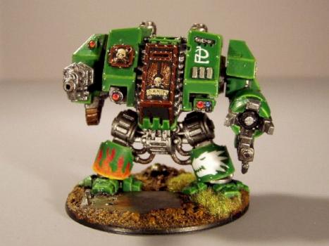 Salamanders Dreadnought (Dakon) by CaptNarcissisto