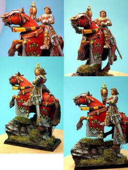 Bretonnian hero by gloubib