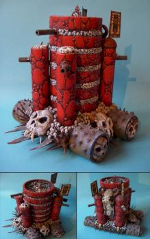 Khorne Tower of Skulls by chaosanton