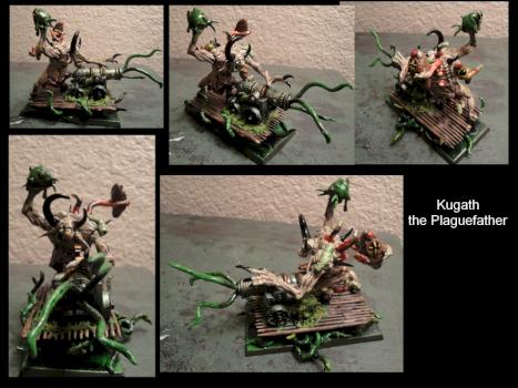 Kugath Plague Father - Chaos Spawn Conversion by Raught19