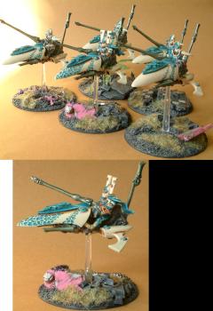 Eldar Shining Spears by Inq Tiberius