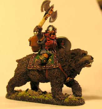 Dwarf on a Bear by pudding