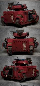 Blood Angels Baal Predator by gimiak