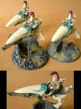 Eldar Jetbike Squad by Inq Tiberius