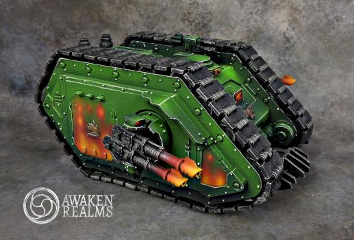 Salamanders Land Raider Proteus by Awaken Realms