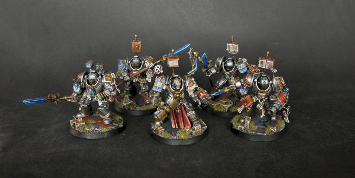 Grey Knights PALADIN SQUAD by siny lemur