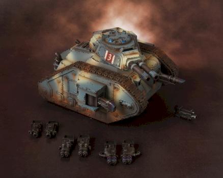 Steel Legion Leman Russ Exterminator by highelf