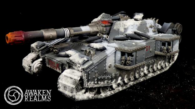 Imperial Guard Astra Militarum Traitor Chaos Shadowsword by Awaken Realms