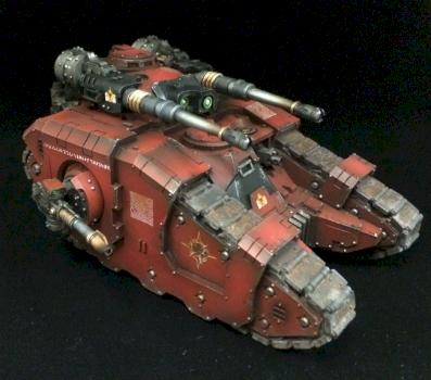 Word Bearers Sicaran Battle Tank by Jarrett