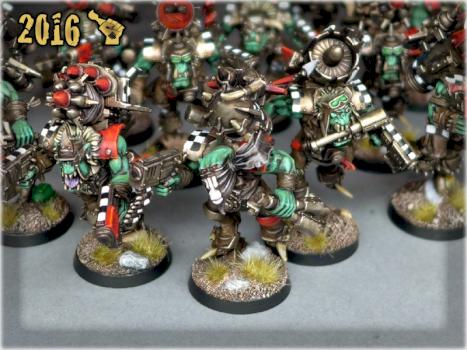 Scar_hand Painting - Ork Stormboyz of Goff Clan by Nazroth by Nazroth