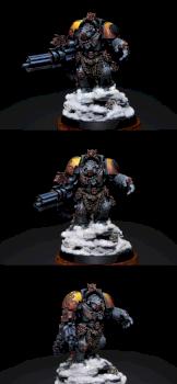 Space Wolves Bronze NMM Terminator by Flameon