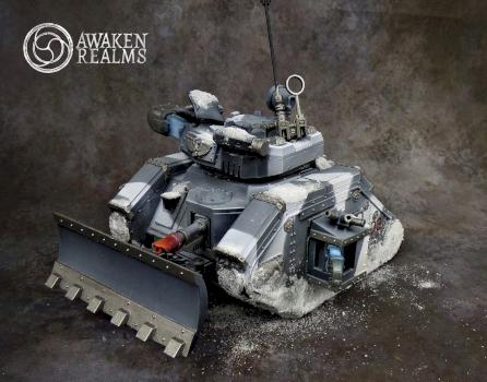 Imperial Guard Astra Militarium Traitor Leman Russ Eradicator by Awaken Realms