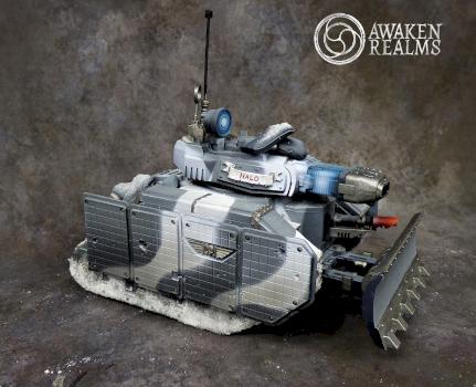 Imperial Guard Astra Militarium Traitor Leman Russ Eradicator by Awaken Realms