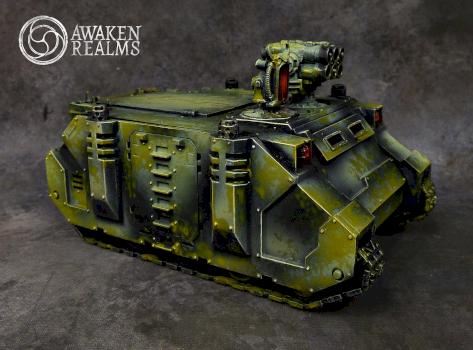 Chaos Space Marines Nurgle Rhino by Awaken Realms