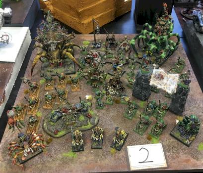 Spiderfang Army - Armies on Parade 2018 by Graishak