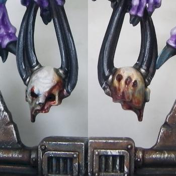 Space Hulk Tyranids Genestealer detail by Hamish Longstride