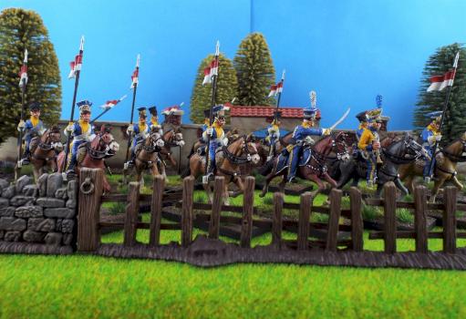 28mm Warlord Games Polish Lancers. Black Powder Gaming by avalonindustries2040