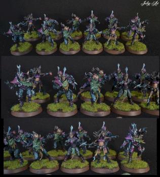 Naggaroth Nightmares - Dark Elf Bloodbowl Team by Michael_Nashvili