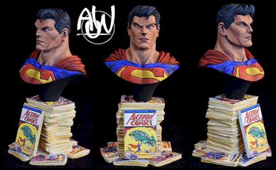 Superman Bust by TheDoctor