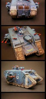 Ultramarine Land Raider - THE OLD ONE by Frimini