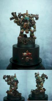 Nurgle Plague Marine by slave of paint