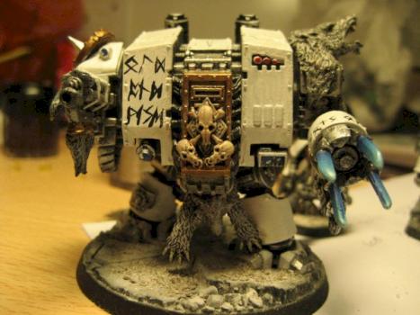 space wolves venerable dreadnought by Acid burn