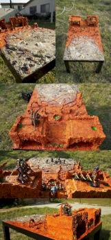 Epic Huge Table Terrain Scenery for Warhammer 40k by Brian885