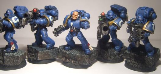 ultramarine devastator squad by capt mannering