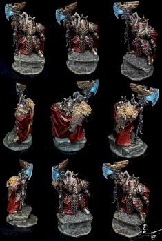 Trajann Valoris Adeptus Custodes Commission Painted Warhammer 40K #2 by CroWarGamePainting