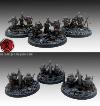 Imperial Guard Mortar Squad by Ranulf