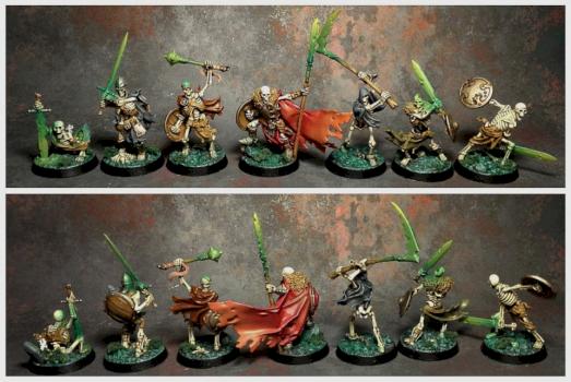 Sepulchral Guard Warband by Azgaroth