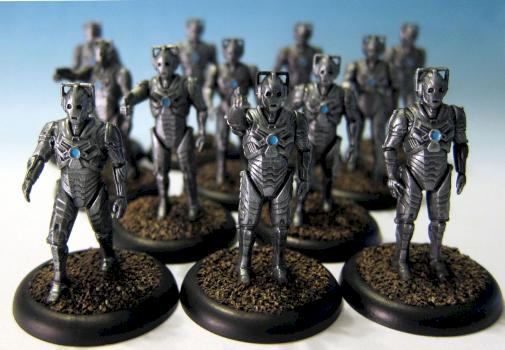 Warlord Games' Cybermen from Doctor Who by xredmenacex