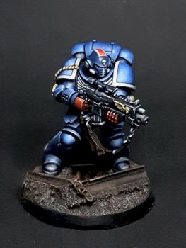 30 Years of Warhammer 40,000 Primaris Intercessor Veteran Sergeant by Hannibal Lecter