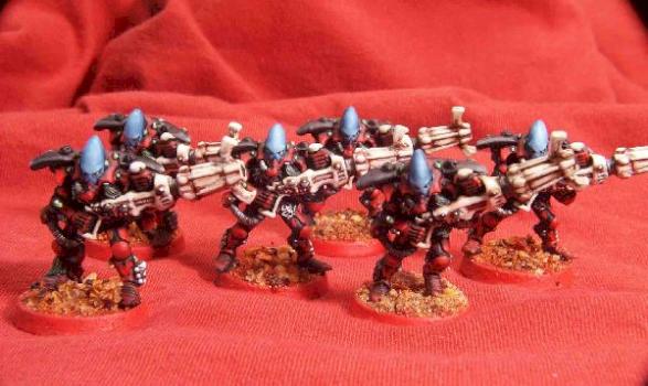 Eldar Warp spider Squad by uglyamericanV1.5