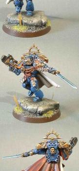 Ultramarine Captain Ardias 3rd Company by darkartminiatures