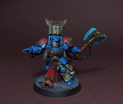 Blood Angel Terminator Librarian by AsyLum