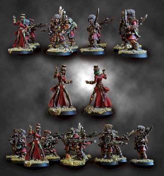 Inquisitorial Advisor with Strike Squad by Puzi